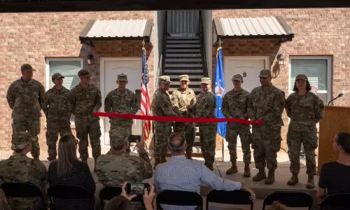 Cannon Air Force Base News Ribbon cutting